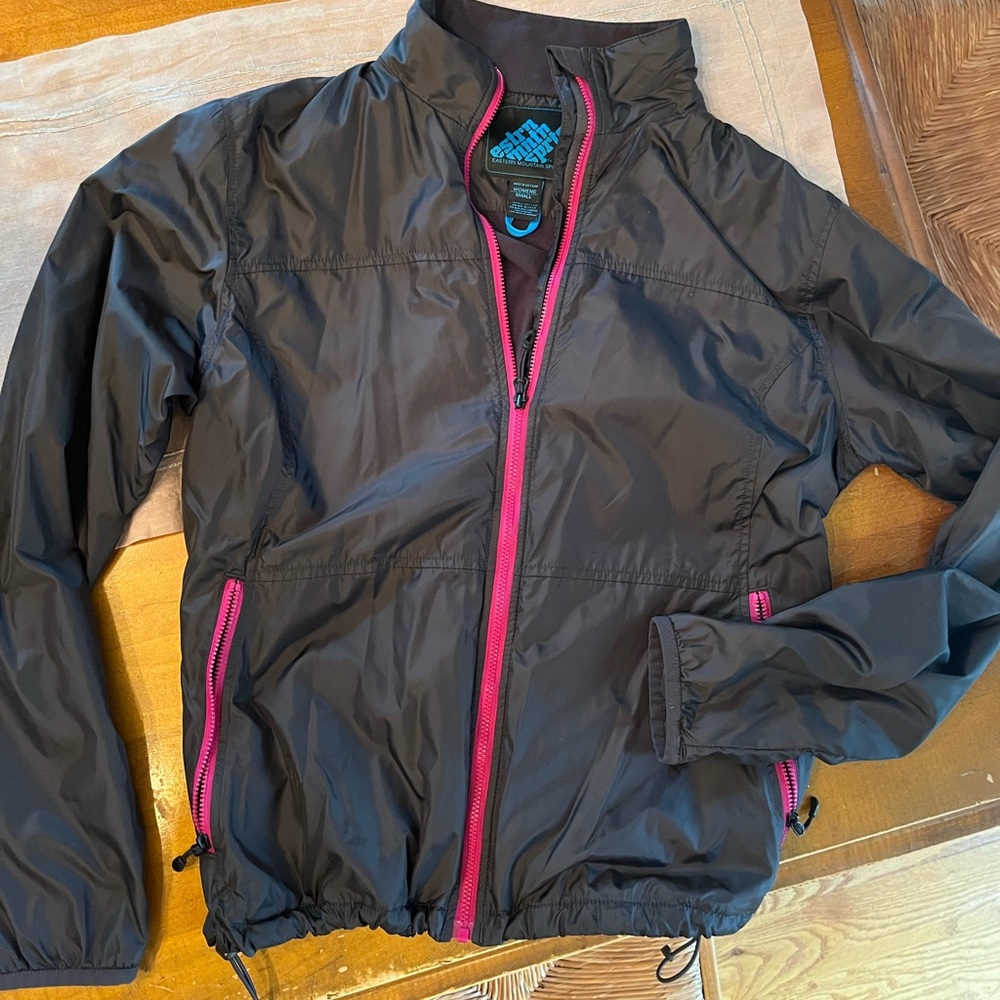 EMS black womens lined windbreaker
